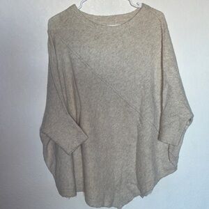Lou & Grey Cream Crew Neck Sweater